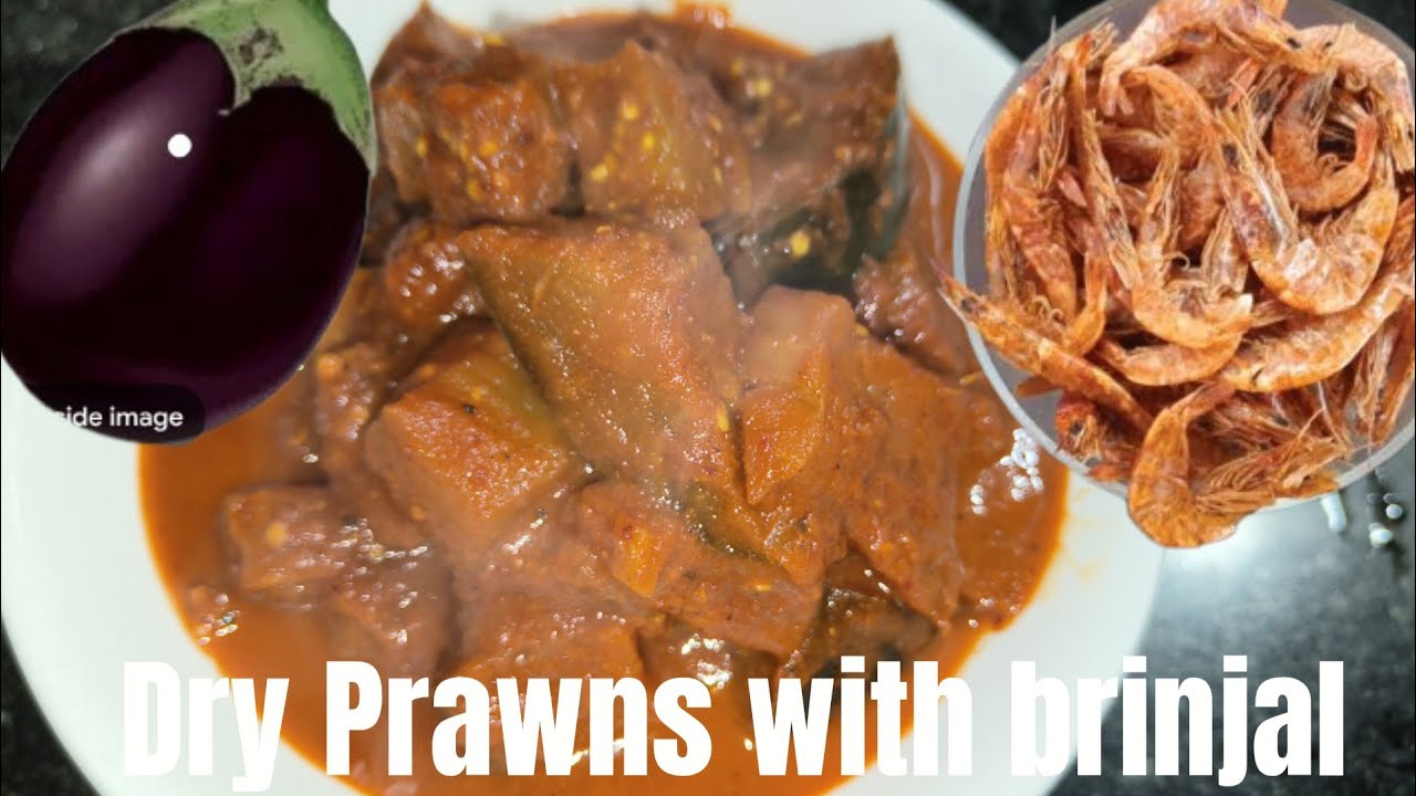 "🌊 Savory Goan Delights: Nani's Secret Brinjal & Dry Prawns Recipe Revealed!  In Hindi 