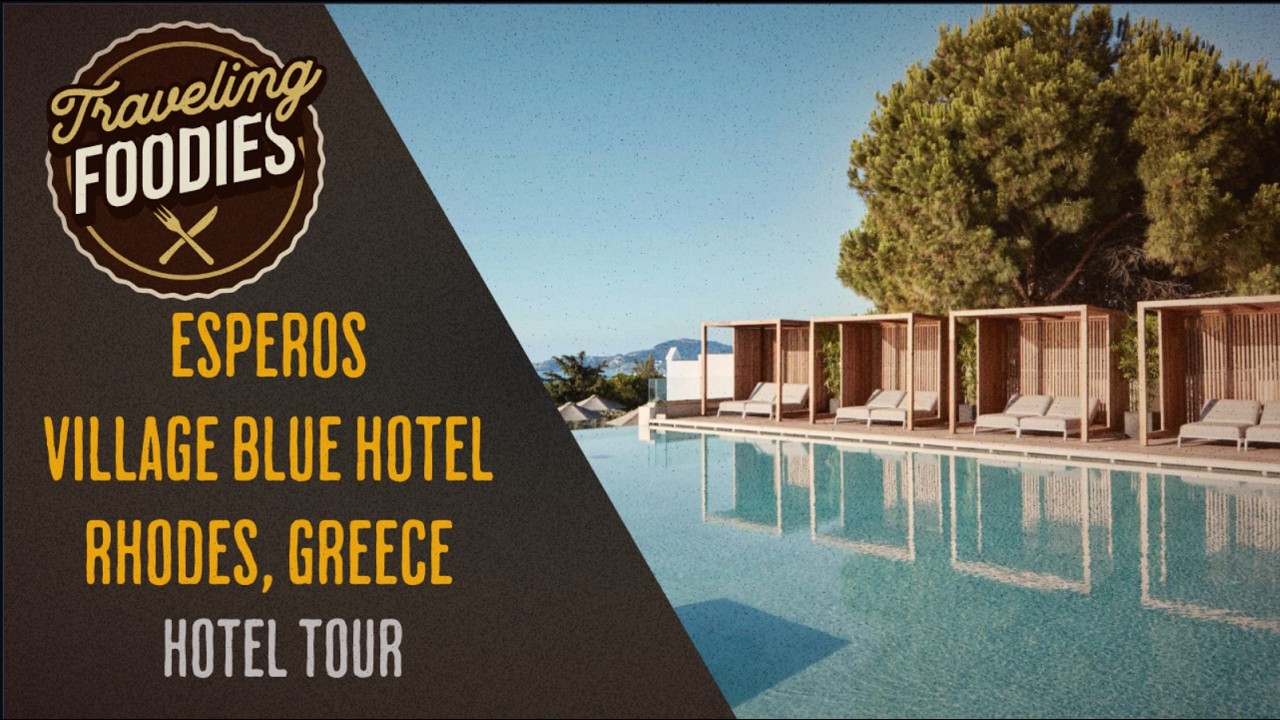 Esperos Village Blue Hotel tour, Rhodes
