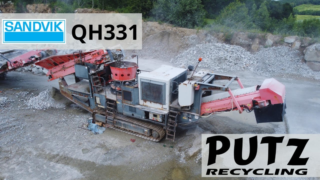 Kruszarka stożkowa Sandvik QH331 model 2013 - oferta sprzedaży