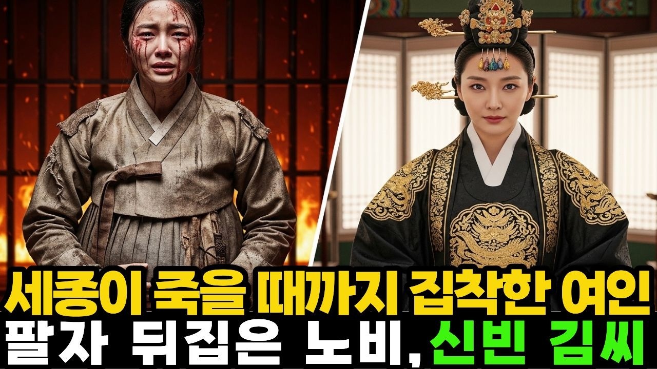 세종대왕이 평생 사랑한 단 한 명의 여인, 노비에서 정1품 빈이 된 신빈 김씨의 기적 (조선 왕실 비화)ㅣ궁궐이야기,한국사ㅣ조선ㅣ