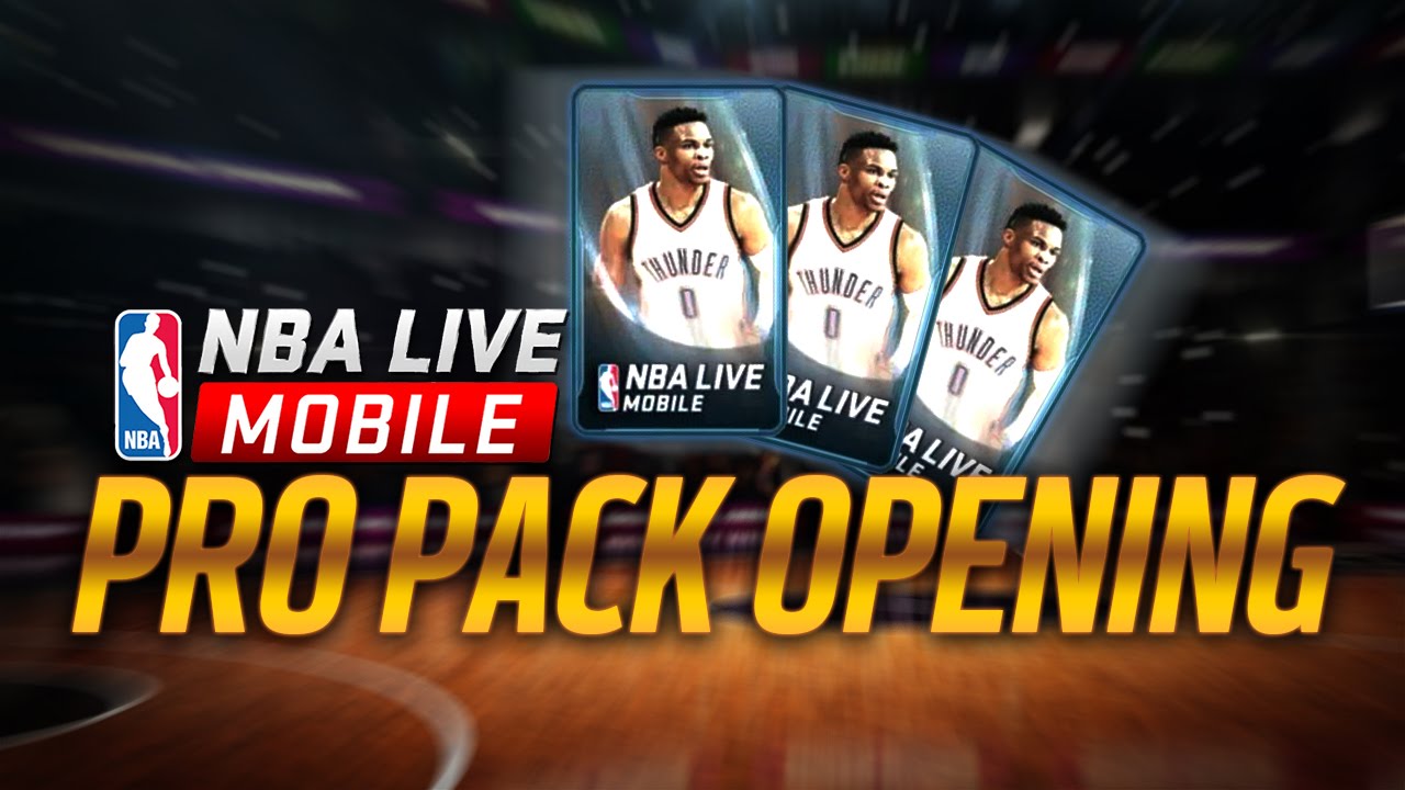 NBA LIVE MOBILE | GIANT 500K PRO PACK OPENING !!!!