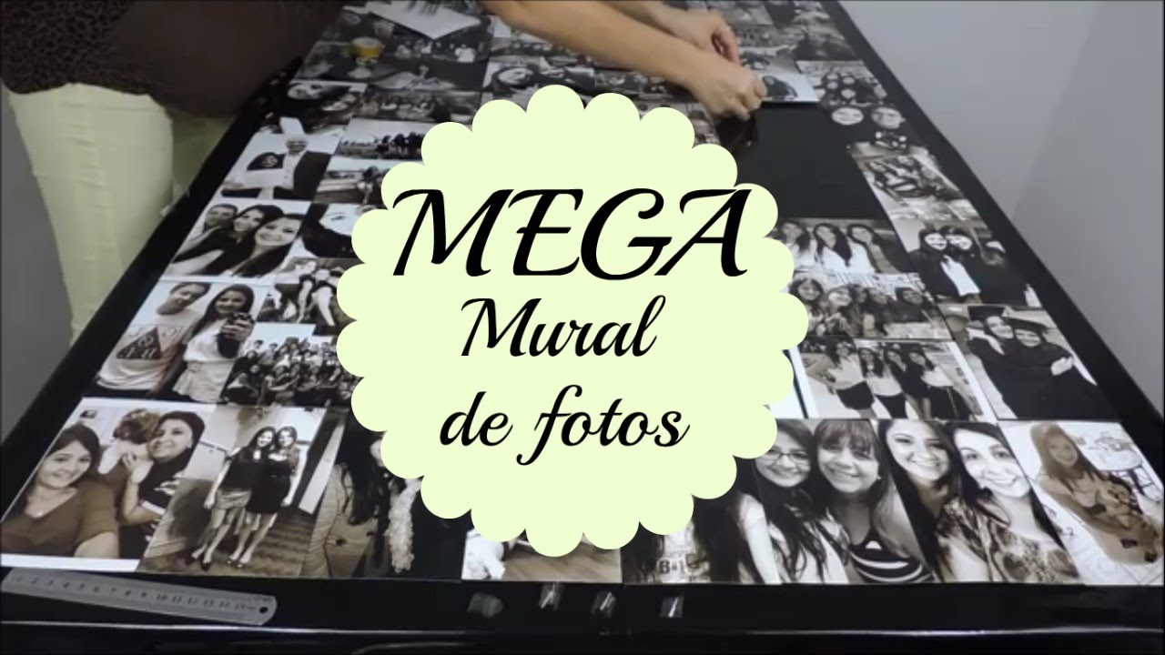 DIY: MEGA MURAL DE FOTOS