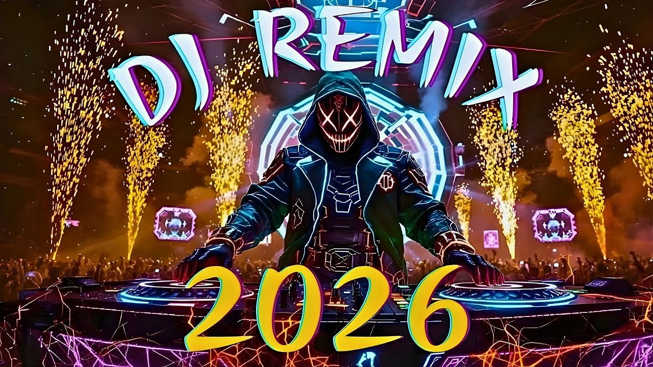 🎶 DJ MIX 2026 - Remixes & Mashups of Popular Songs 2025 | Club Music & Disco DJ Remix 2024 🎶