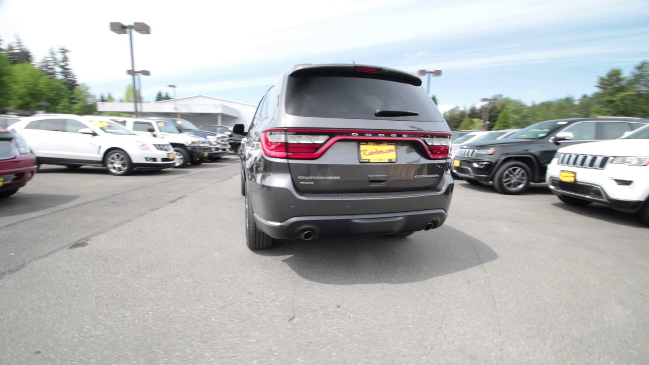 2014 Dodge Durango Citadel | Granite Crystal | EC468801 | Redmond | Seattle |