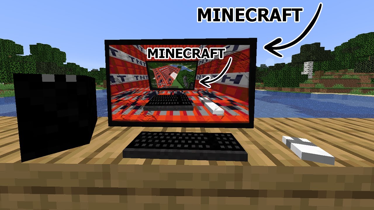 Am facut MINECRAFT in MINECRAFT in MINECRAFT