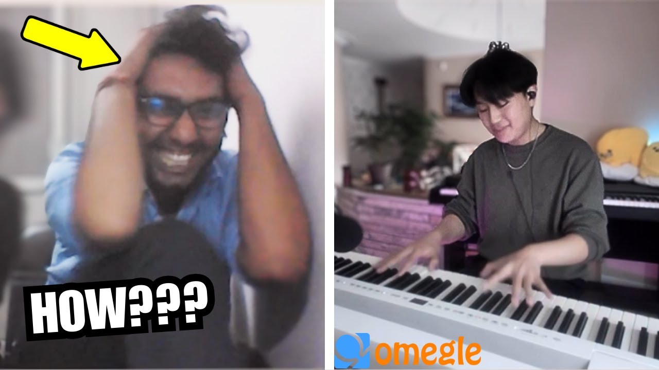I Play the Best Anime Piano Songs on OMEGLE