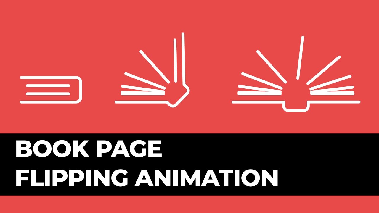 Book Page Flipping Animation Tutorial - After Effects Tutorials