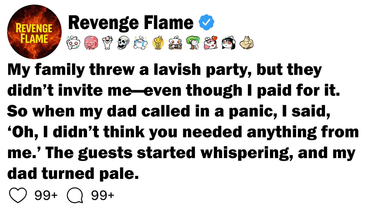 [FULL STORY] My Family Threw A Lavish Party, But They Didn’t Invite Me—Even Though I Paid For It...