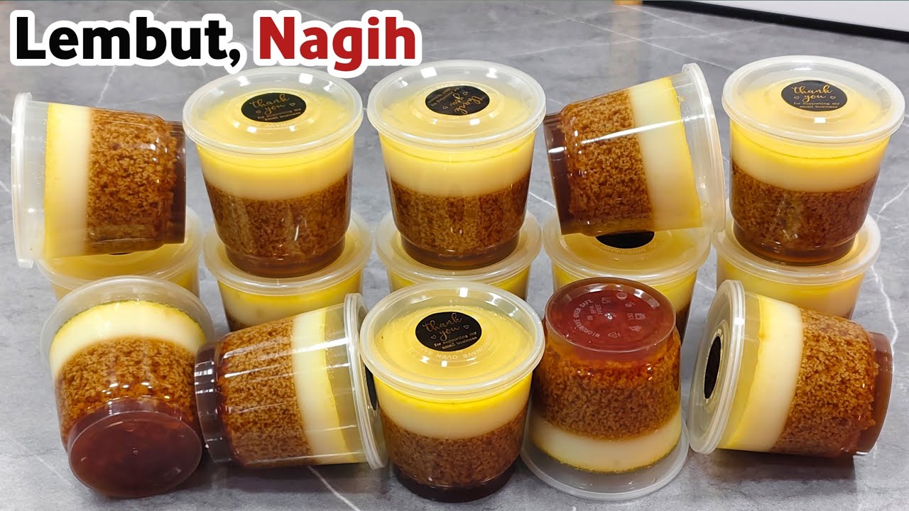 SIMPEL, ENAK BANGET BANYAK YANG SUKA‼️PUDING LUMUT GULA MERAH LAPIS MENTEGA | IDE JUALAN MODAL KECIL