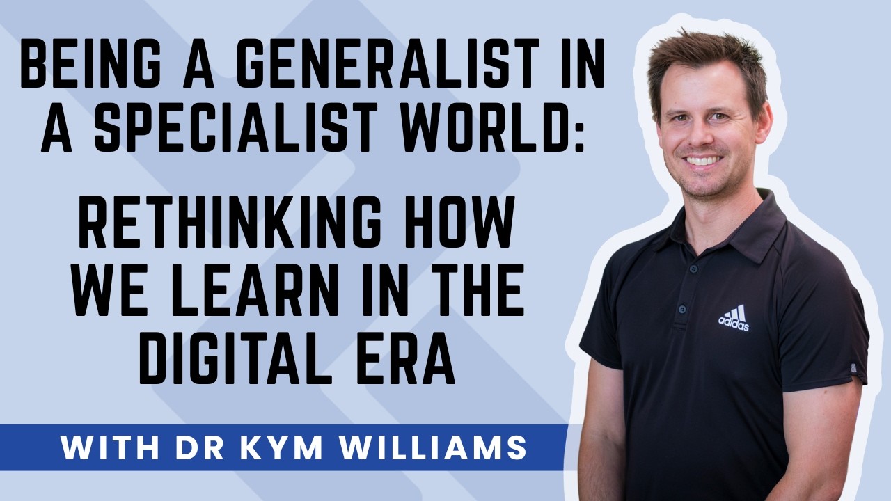 Being a Generalist in a Specialist World: Rethinking How We Learn In The Digital Era #podcast #sport