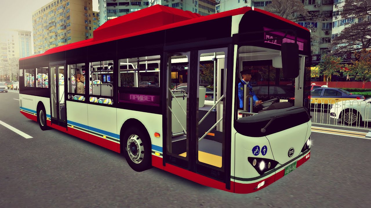 BYD K9FE pure Electric Bus | OMSI 2 Beijing