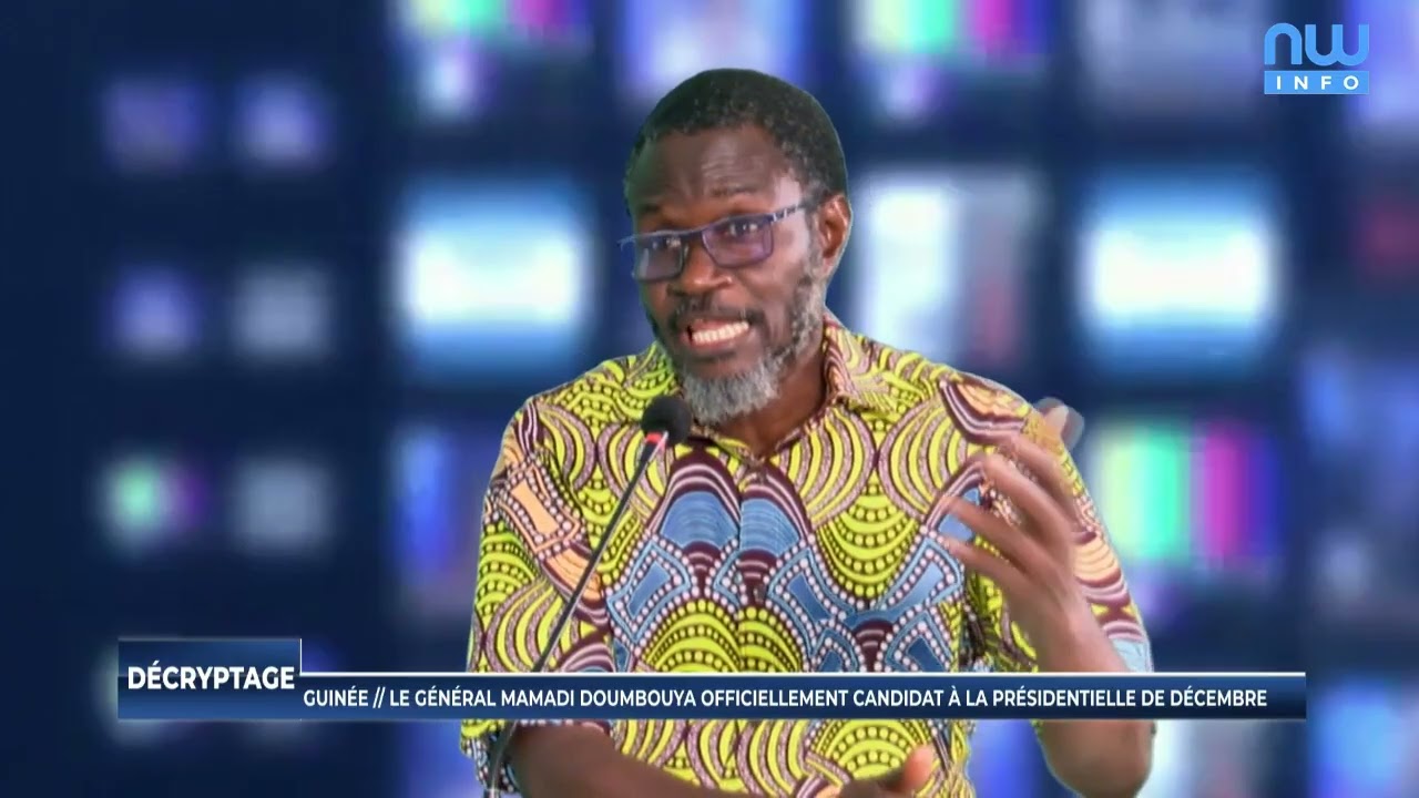 Guinée // le général Mamadi Doumbouya officiellement candidat à la présidentielle de décembre