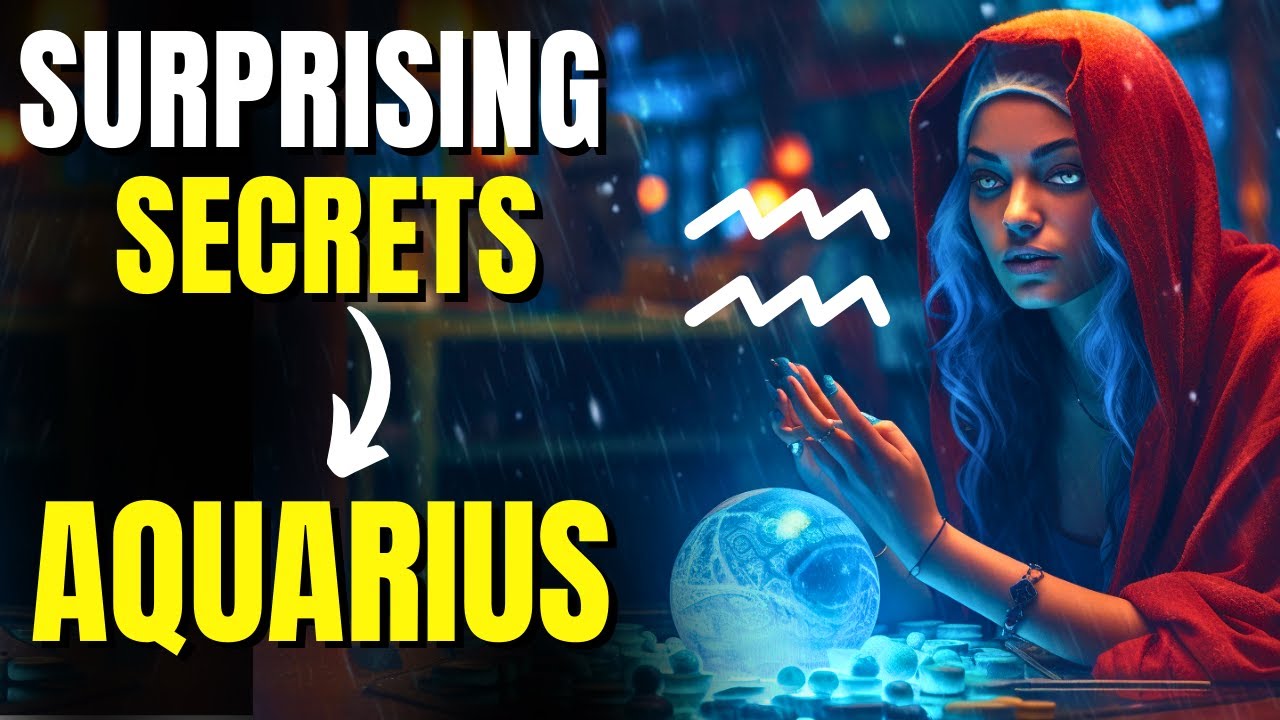 SECRETS And FACTS Of The AQUARIUS Zodiac Sign Personality♒