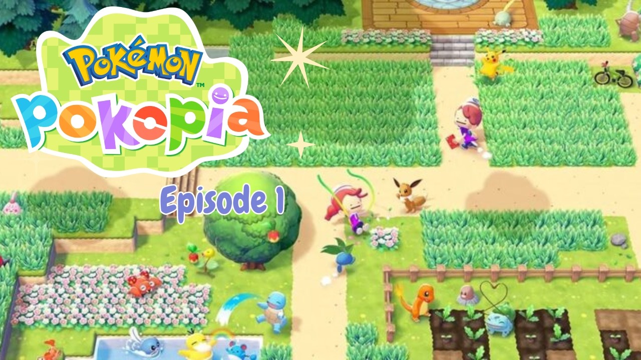 Découverte de Pokémon Pokopia [EP1] - C'EST TELLEMENT MIGNON !