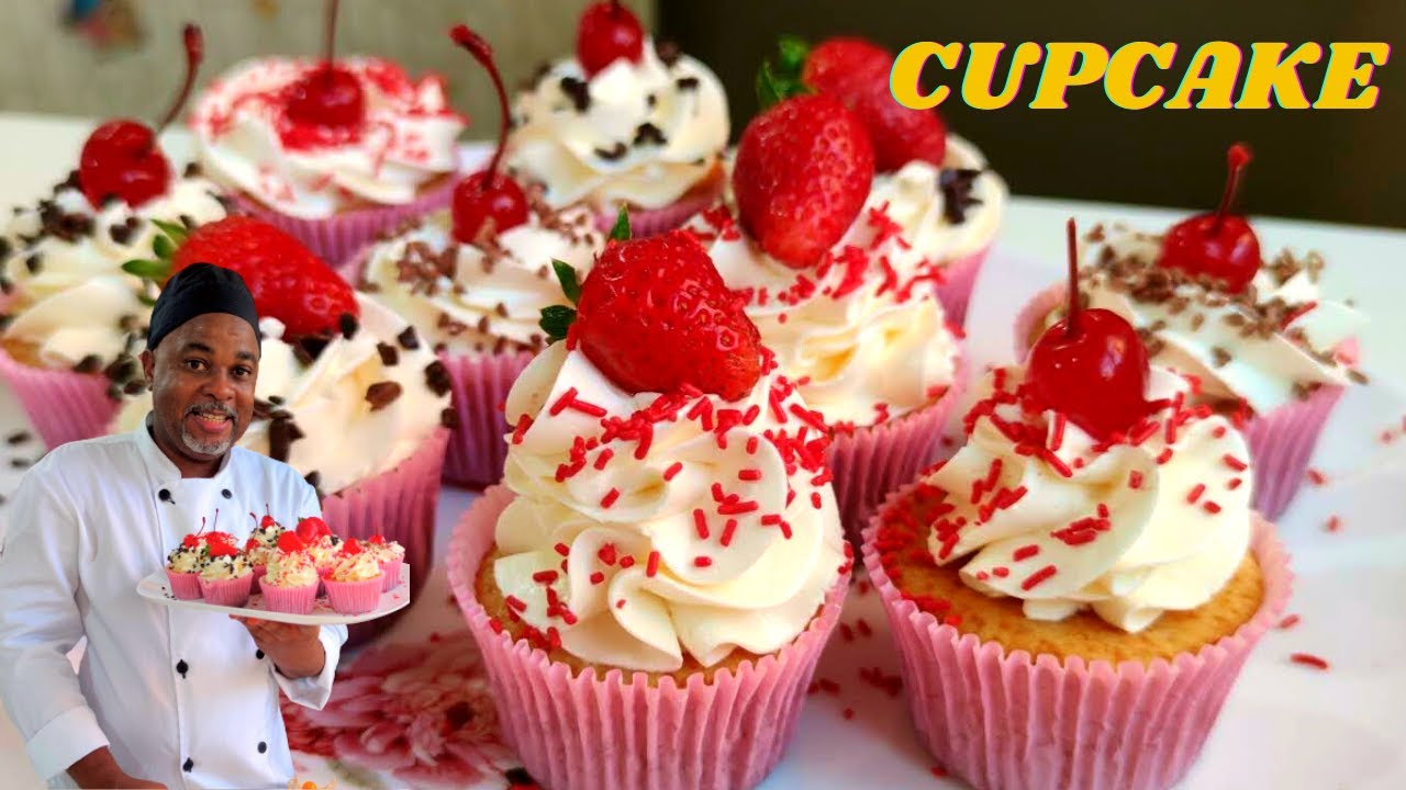 CUPCAKE DE BAUNILHA PROFISSIONAL RÁPIDO E IRRESISTÍVEL | FAÇA e VENDA