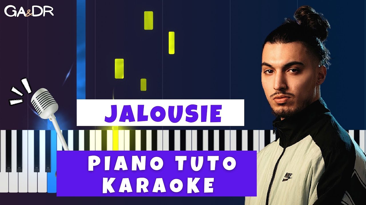 Benab - Jalousie (Piano Cover Tutoriel KARAOKE Paroles) [ Ga&Dr Piano Tuto ]