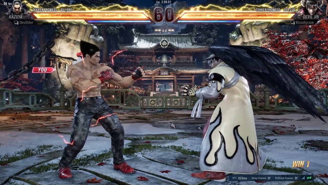 Devilster Kazuya Fights Crazy G.O.D 1 DevilJin!