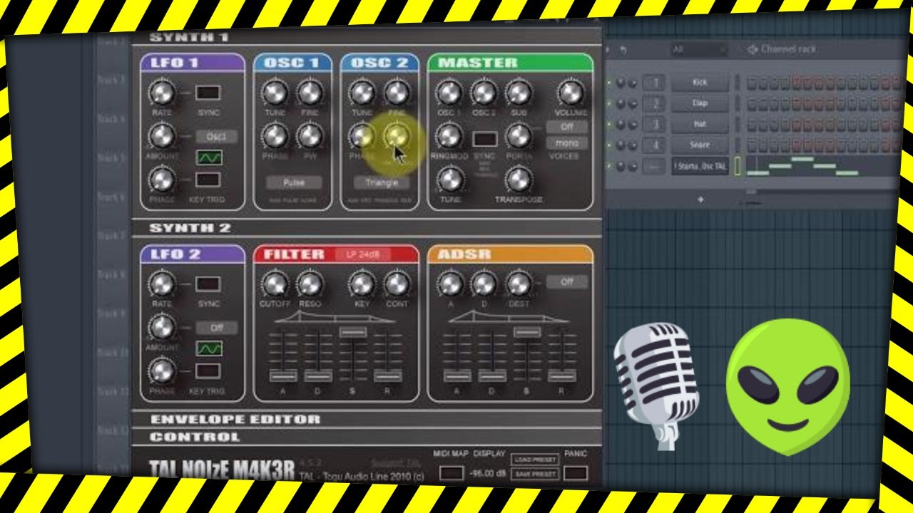 Tal Noisemaker Free Open Source VST Synth Basic Tutorial and Overview