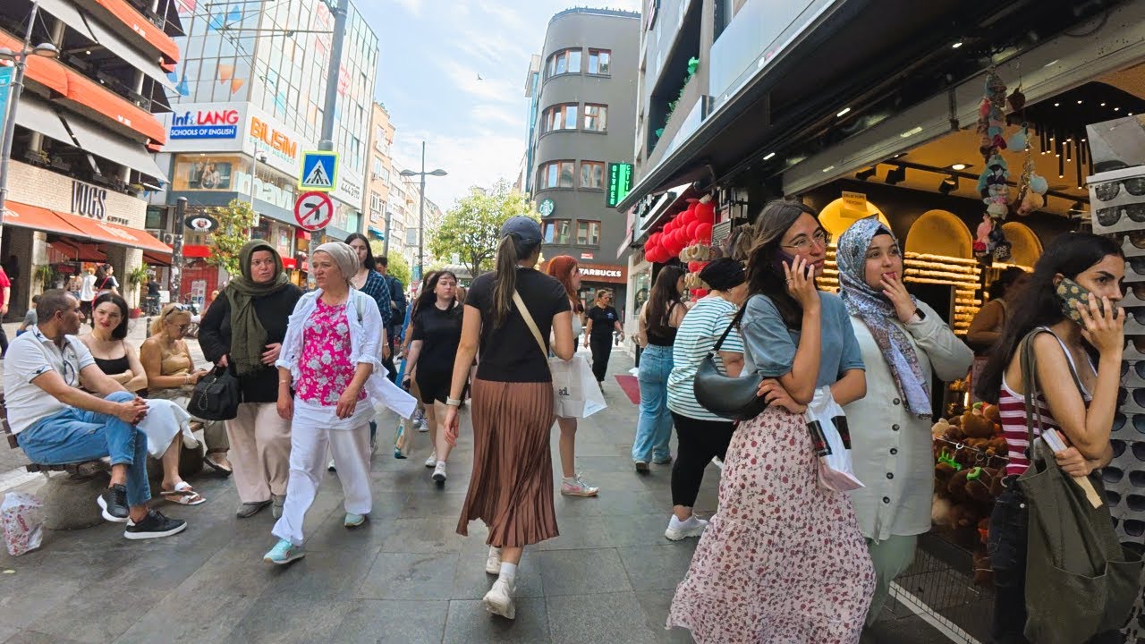 🇹🇷 Turkey Istanbul Kadikoy Shopping Market Street Walk Asian Side Turkiye