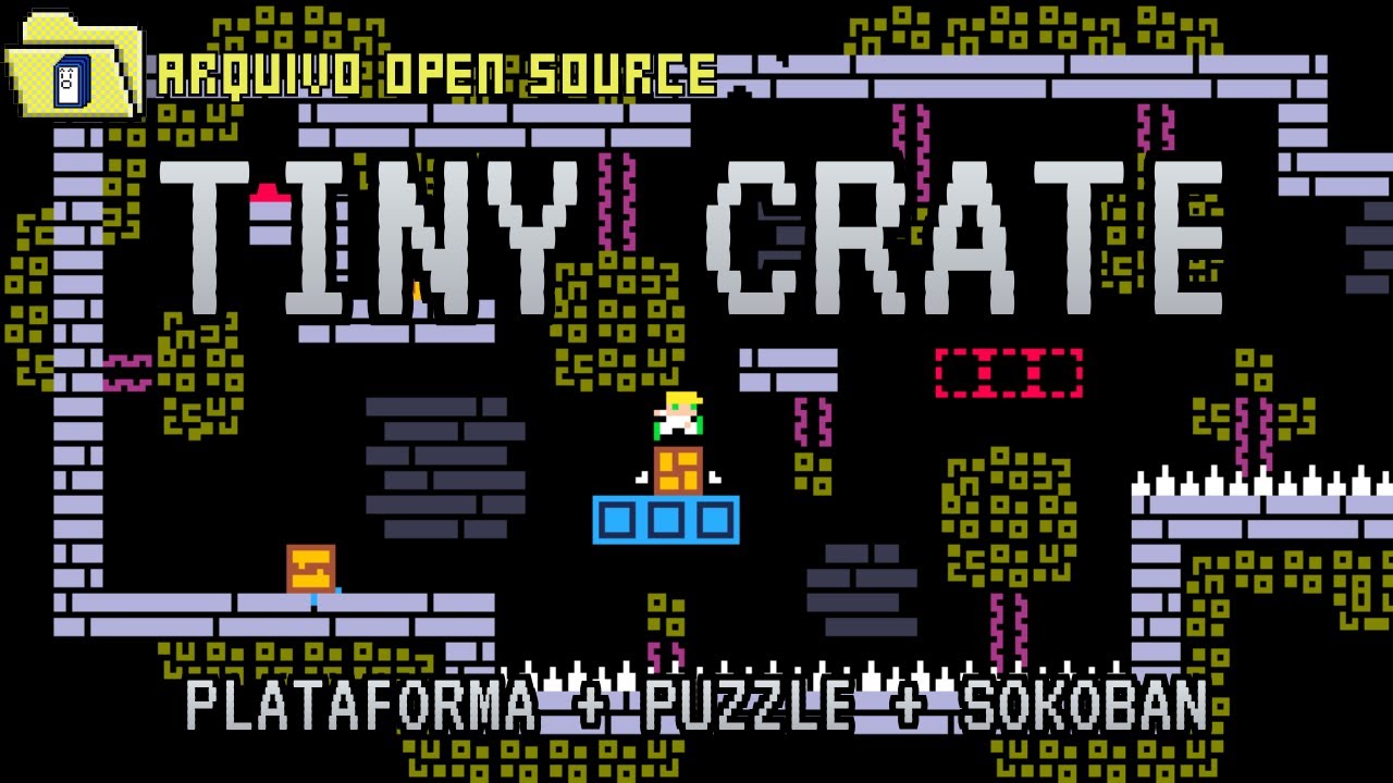 TINY CRATE - Quebra-Cabeça Plataforma Open Source