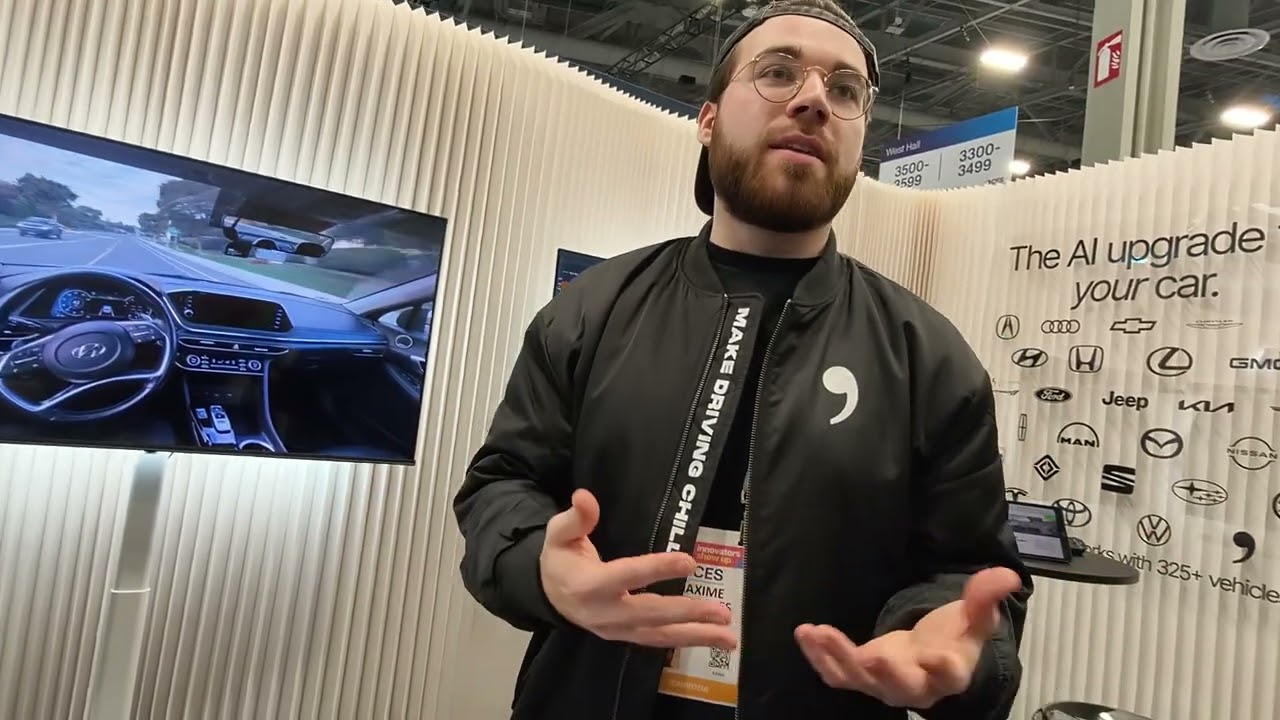 Comma AI на CES 2026 — демонстрация Comma 4