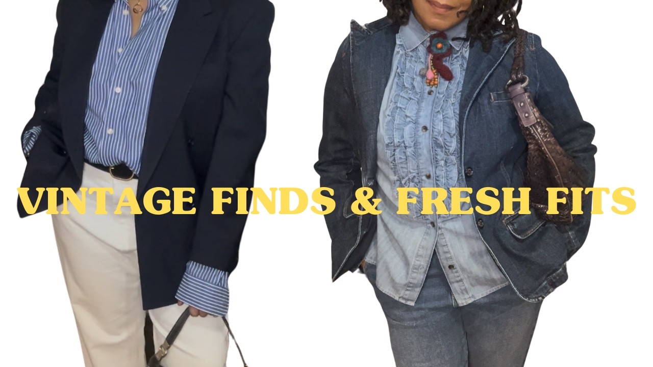 Vintage Finds and Fresh Fits