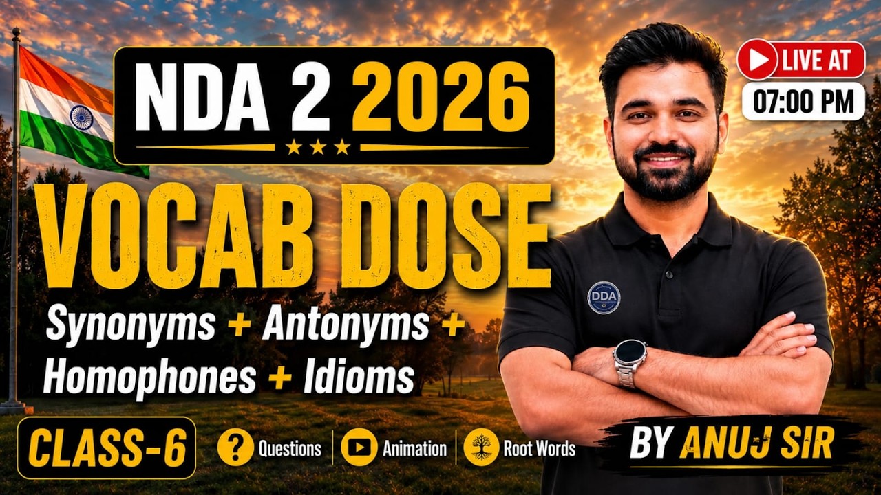 NDA 2 2026 Английский язык | Словарный запас, выпуск 06 | Синонимы, антонимы, омонимы и идиомы | ...