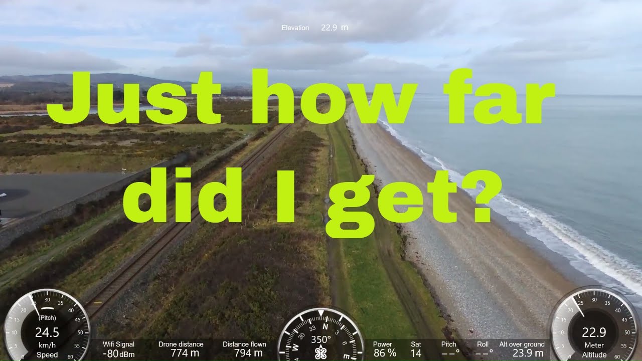 Can I get to 2 km? Range test with the Bebop 2