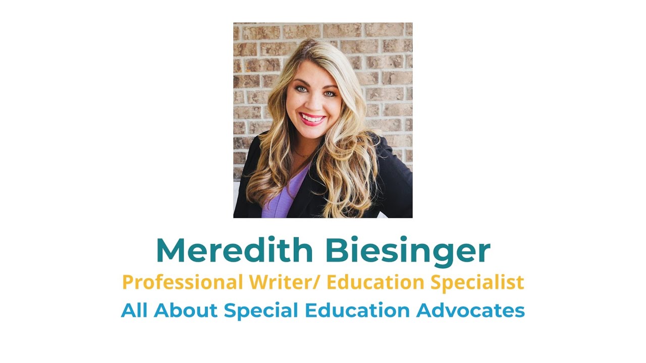 Meredith Biesinger: Special Education Advocate