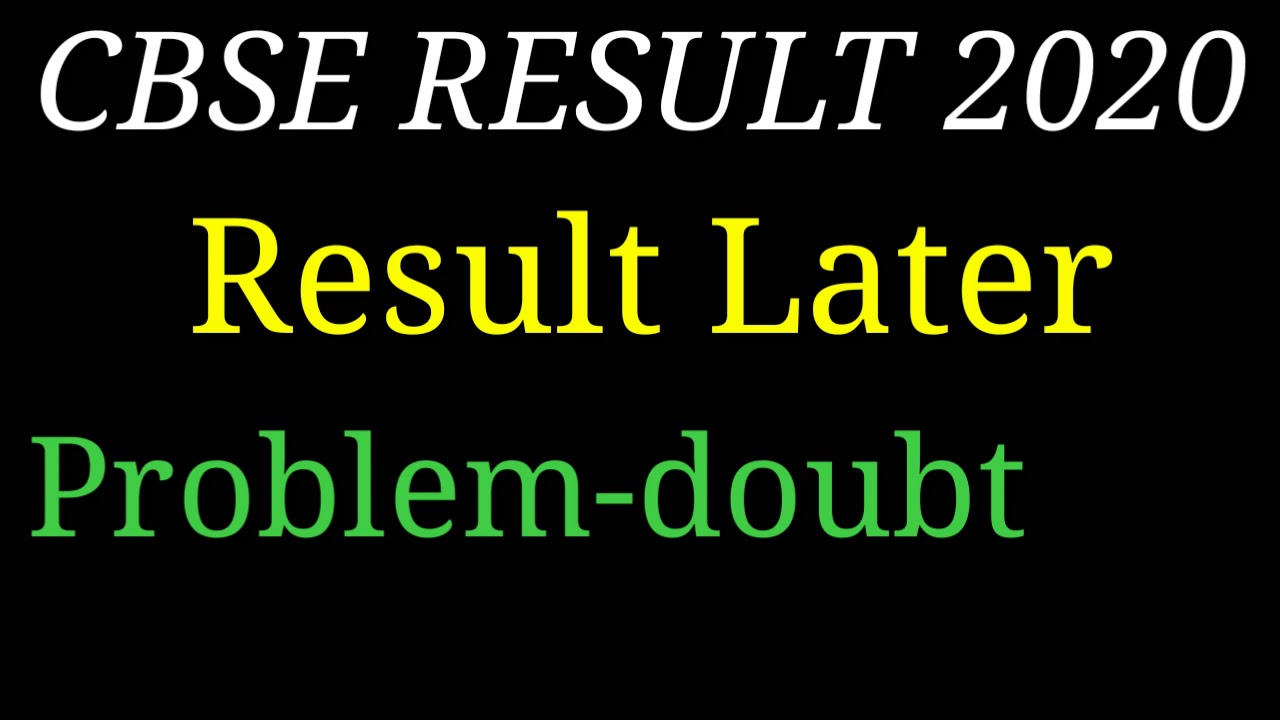 CBSE Result Later Problem || CBSE Board result later RL Meaning