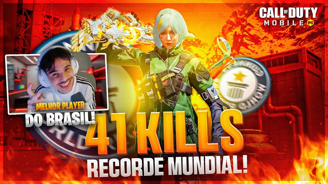 ELE FEZ 41 KILLS na RANKED SOLO vs SQUADS! (REAGINDO ao NYCO) - COD: MOBILE BATTLE ROYALE