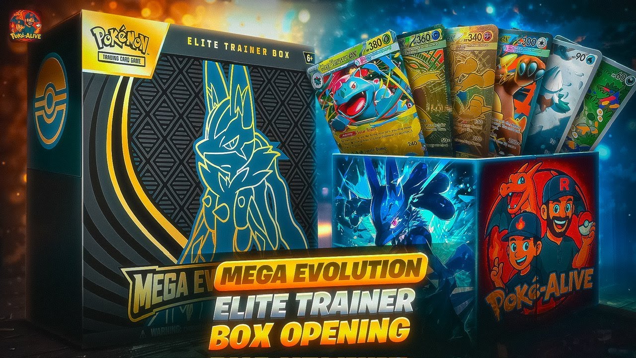 Pok&eacute;mon Mega Evolution Elite Trainer Box opening! You Don't Want to Miss | Pok&eacute;mon TCG Unboxing🤯