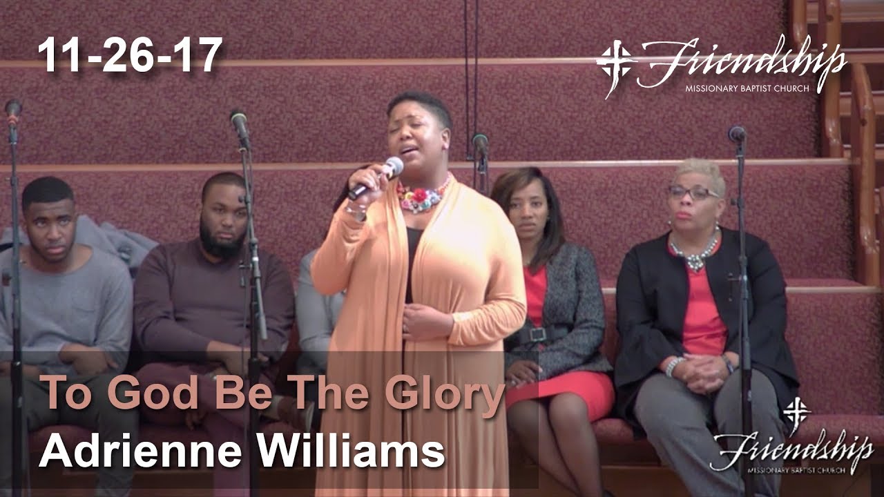 To God Be The Glory | Adrienne Williams | Solo Performance | 11-26-17 | FMBC Charlotte