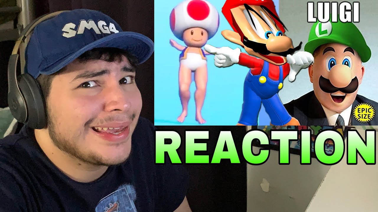{SMG4} Реакция Марио на Nintendo Memes 3 [Реакция] «От смешного до странного»