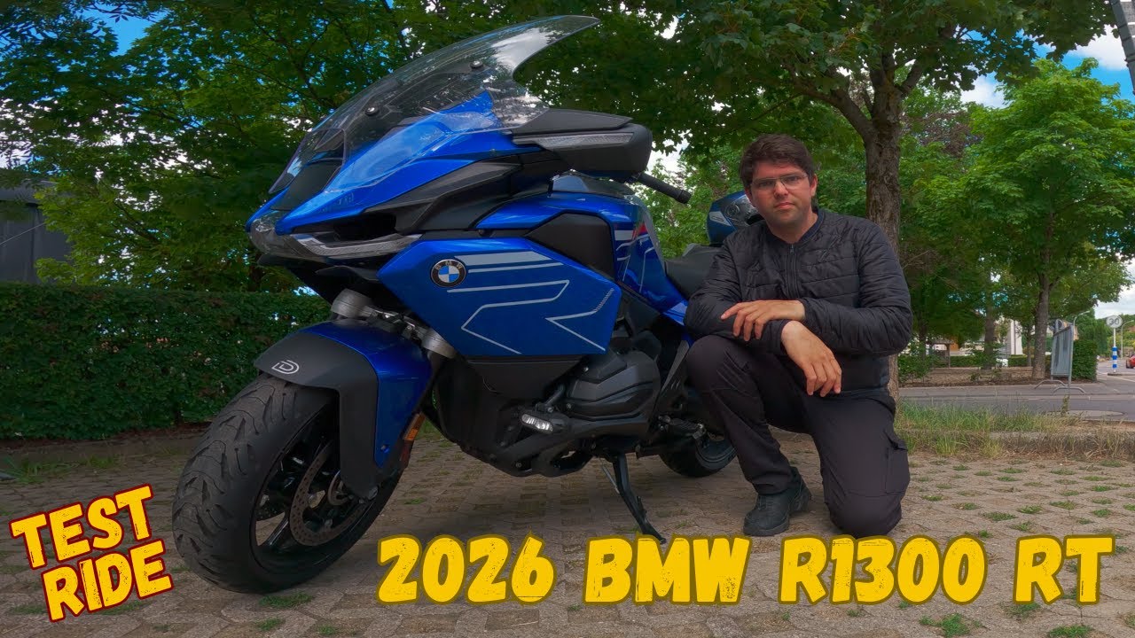 Test Ride BMW R1300 RT: Um FOGUETE de Luxo