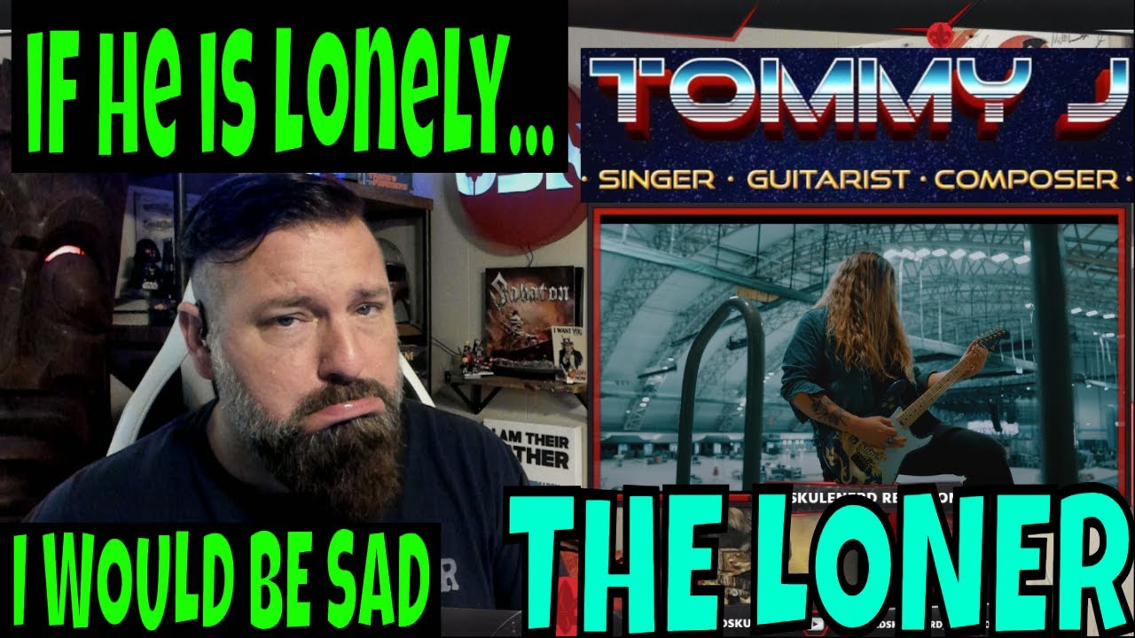 TOMMY JOHANSSON COVER - THE LONER (Gary Moore) OLDSKULENERD REACTION |