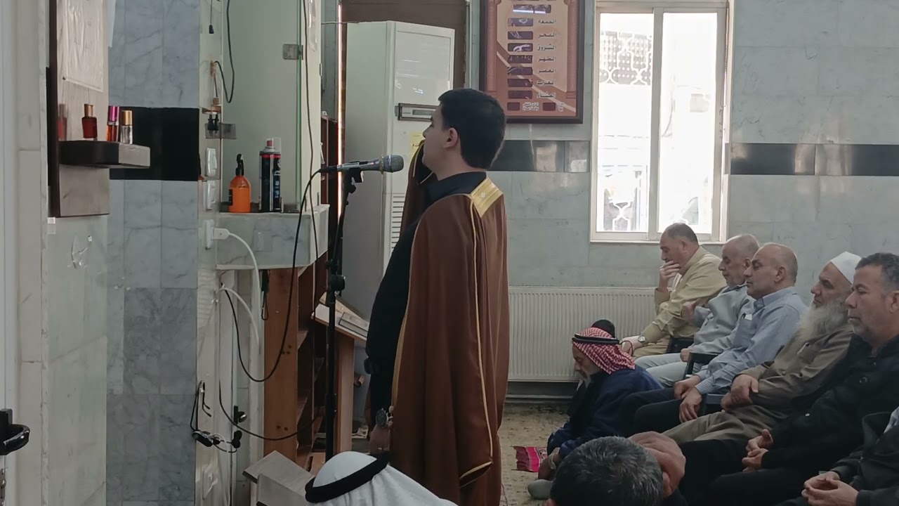 اذان الجمعه الأول بمقام بيات حسيني بصوت معتز القطاونة محاكيا الشيخ محمد رشاد الشريف أجمل أذان