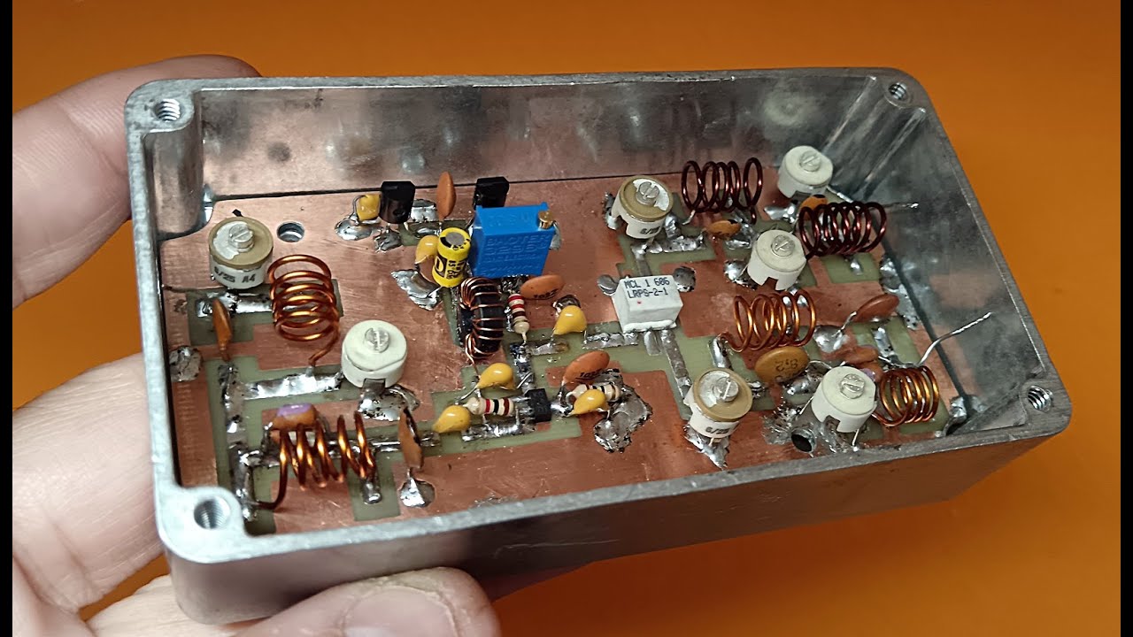 Amp DDS VFO 72-120 Mhz Class A ik2nbu