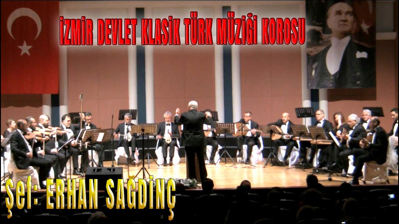 KÜRDİLİ HİCAZKAR SAZ SEMAİ (Reşat Aysu)   İZMİR DEVLET KLASİK TÜRK MÜZİĞİ KOROSU