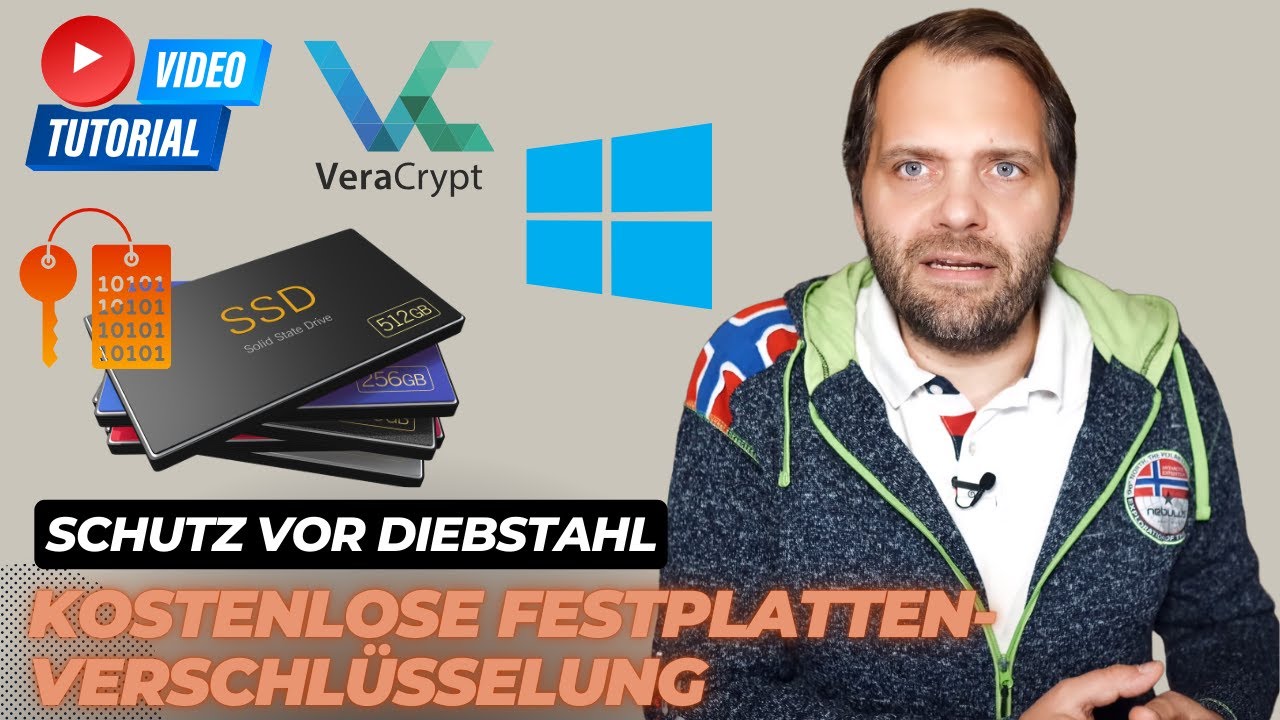 Kostenlose Festplattenverschlüsselung für Windows 11 mit VeraCrypt 🔑💻