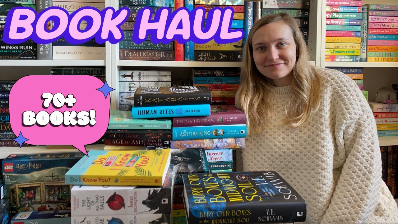 A BOOK HAUL to start the year! 70+ BOOKS!