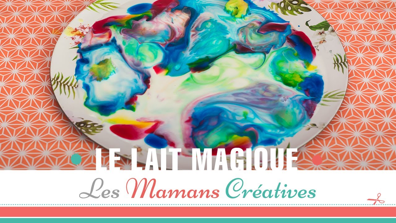 DIY / EXPÉRIENCE ENFANT : Le lait magique