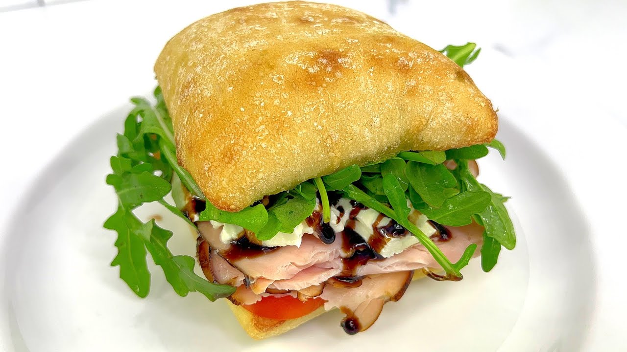 HOW TO MAKE A CIABATTA SANDWICH!