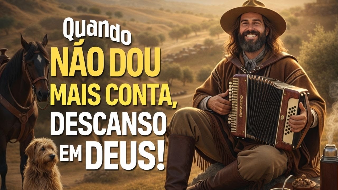 Quando Não Dou Mais Conta | Oração Cantada de Descanso e Confiança em Deus