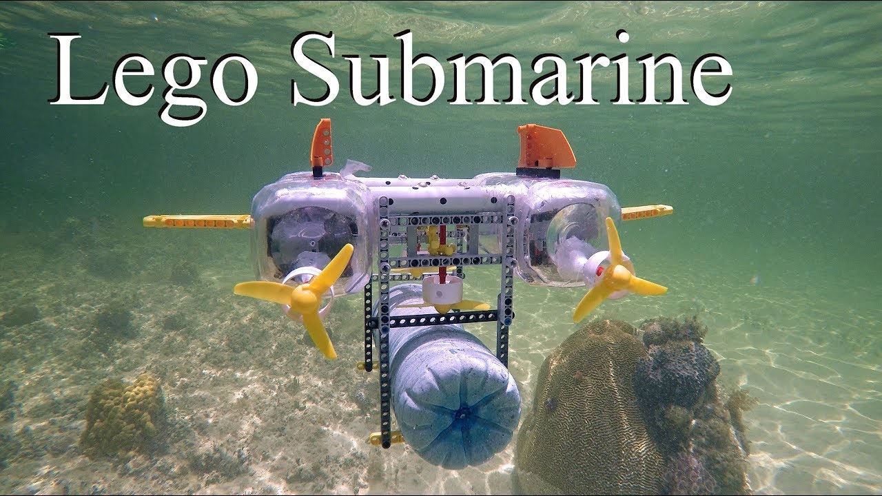 Lego Submarine (MOC) -Atlantic Ocean Adventure