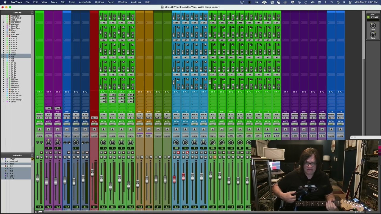 Guitar Tracking - Day 1