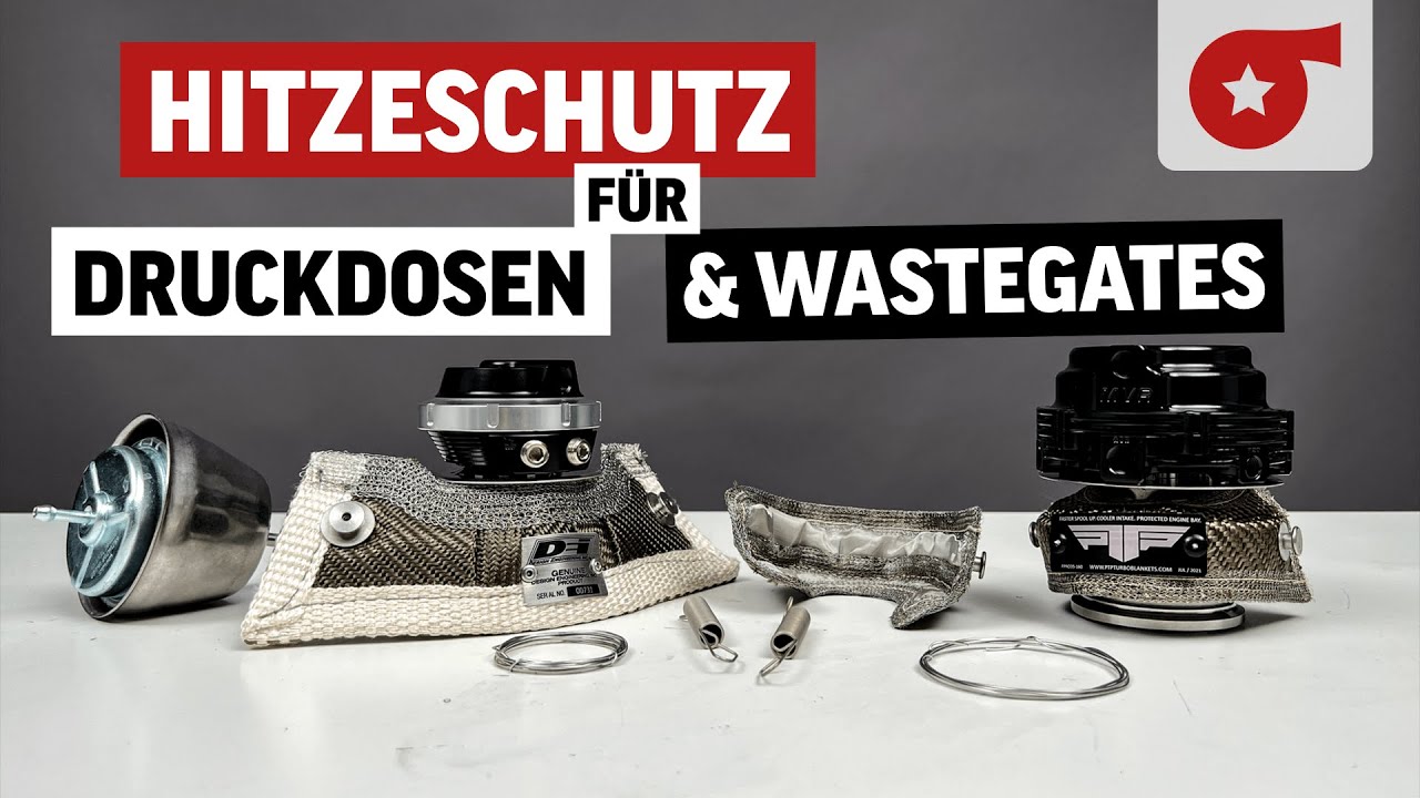 Hitzeschutz f&uuml;r Druckdosen & Wastegates erkl&auml;rt | Hitze abschirmen & einpacken