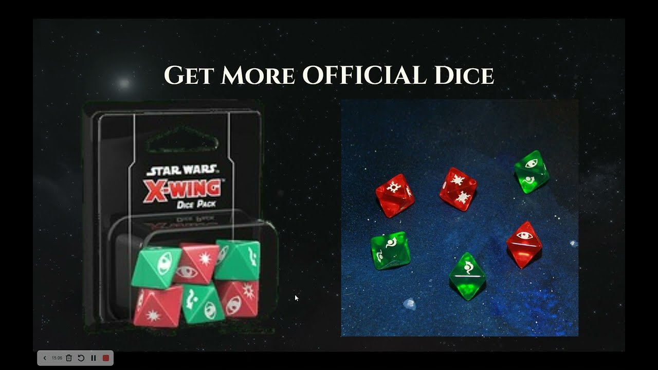 X-Wing Game Accessories (A list of suggested items to buy after establishing your fleet.)