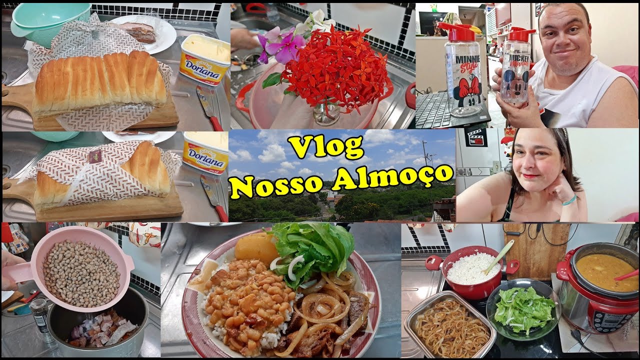 Vlog Nosso Almoço Caprichado um Prato Feito Perfeito