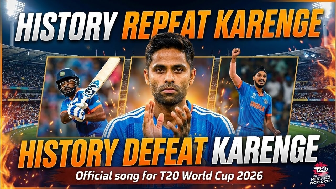 History Repeat Karenge 🔥 India T20 World Cup Song 2026 🇮🇳 | Nikunj Official #08